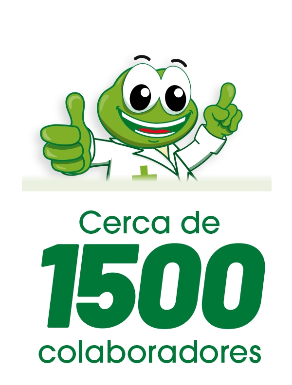 Cerca de 1500 colaboradores