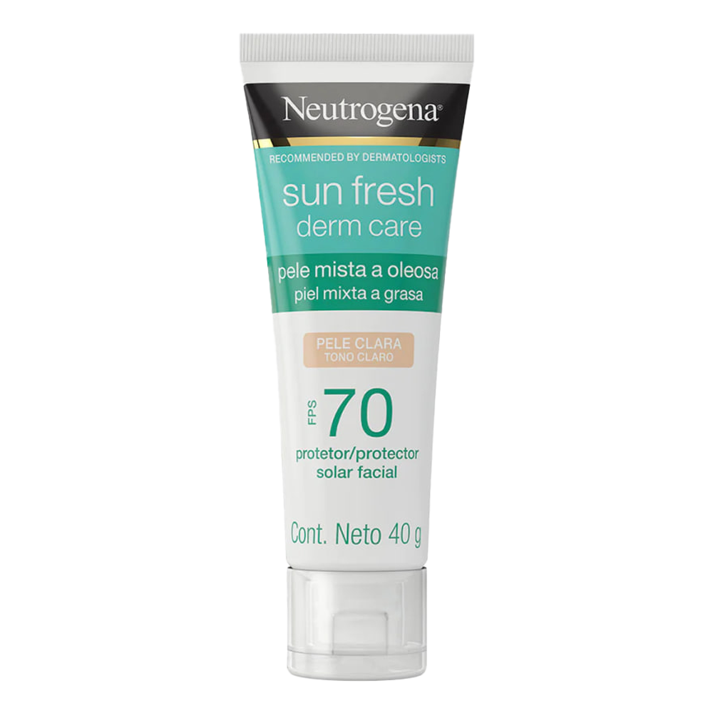 Neutrogena Sun fresh Derm Care Tono Claro FPS 70+